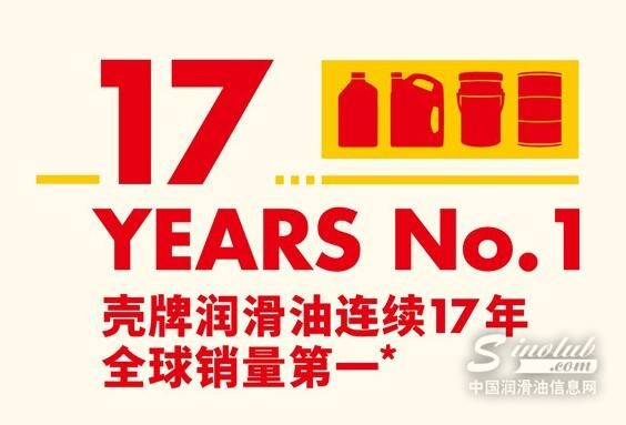 壳牌第十七年领跑全球润滑油市场