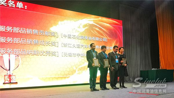 中国石化长城润滑油荣获久保田2019年度服务