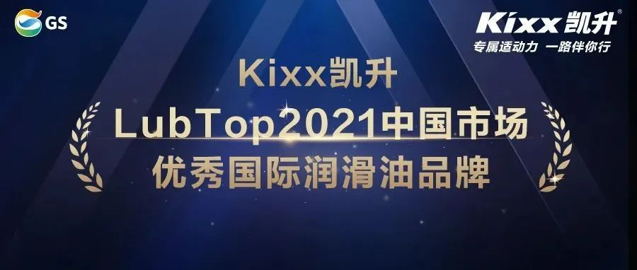 恭喜Kixx凯升荣获LubTop奖项