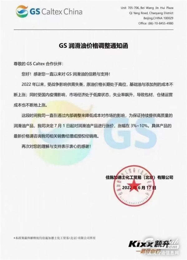 迟来的涨价函终究还是来了！搞钱要紧！