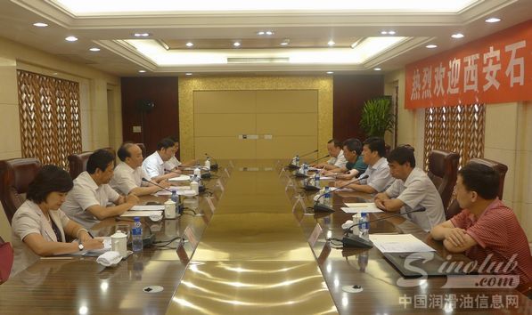 王建利书记一行与管道局领导座谈